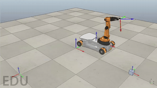 Feedback Control of Omnidirectional Mobile Manipulator